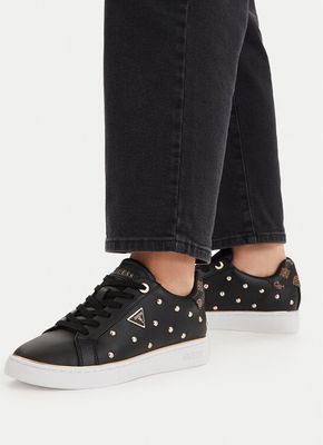 Buty sportowe damskie jesienne Guess ze sklepu: MODIVO w kategorii: Buty sportowe damskie - zdjęcie WP-EBWP-BKLVO-LN0_0000305817679