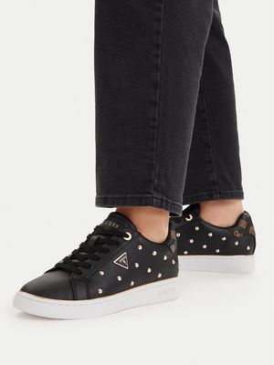 Buty sportowe damskie jesienne Guess ze sklepu: MODIVO w kategorii: Buty sportowe damskie - zdjęcie WP-EBWP-BKLVO-LN0_0000305817679