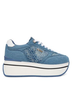 Buty sportowe damskie na wiosnę Guess ze sklepu: MODIVO w kategorii: Buty sportowe damskie - zdjęcie WP-EBWP-BKLVO-LN0_0000305817723