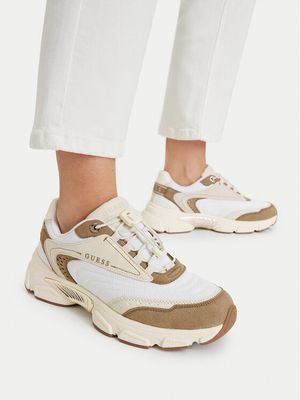 Buty sportowe damskie na wiosnę Guess ze sklepu: MODIVO w kategorii: Buty sportowe damskie - zdjęcie WP-EBWP-BKLVO-LN0_0000305817822