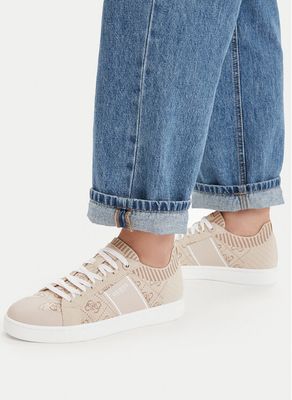 Buty sportowe damskie na wiosnę Guess ze sklepu: MODIVO w kategorii: Buty sportowe damskie - zdjęcie WP-EBWP-BKLVO-LN0_0000305817938
