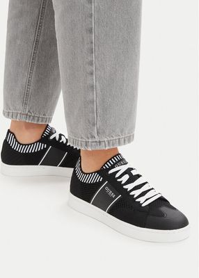 Buty sportowe damskie na wiosnę Guess ze sklepu: MODIVO w kategorii: Buty sportowe damskie - zdjęcie WP-EBWP-BKLVO-LN0_0000305817952