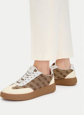 Buty sportowe damskie na wiosnę Guess ze sklepu: MODIVO w kategorii: Buty sportowe damskie - zdjęcie WP-EBWP-BKLVO-LN0_0000305818225