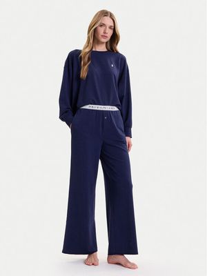 Piżama casual bez wzorów Polo Ralph Lauren ze sklepu: MODIVO w kategorii: Piżamy damskie - zdjęcie WP-EBWP-BKLVO-LN0_0000305818607