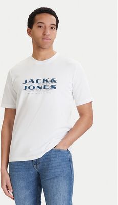 T-shirt męski wiosenny Jack & Jones ze sklepu: MODIVO w kategorii: T-shirty męskie - zdjęcie WP-EBWP-BKLVO-LN0_0000305819376