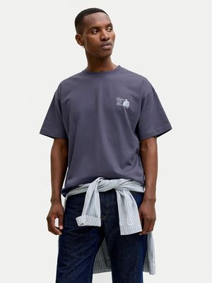T-shirt męski casual Jack & Jones ze sklepu: MODIVO w kategorii: T-shirty męskie - zdjęcie WP-EBWP-BKLVO-LN0_0000305819956