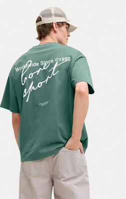 T-shirt męski na wiosnę Jack & Jones ze sklepu: MODIVO w kategorii: T-shirty męskie - zdjęcie WP-EBWP-BKLVO-LN0_0000305820259