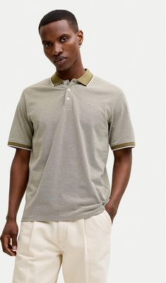 T-shirt męski casualowy Jack & Jones ze sklepu: MODIVO w kategorii: T-shirty męskie - zdjęcie WP-EBWP-BKLVO-LN0_0000305821027