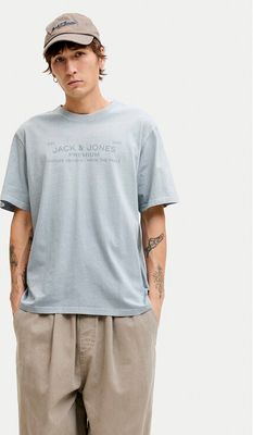 T-shirt męski w stylu młodzieżowym Jack & Jones ze sklepu: MODIVO w kategorii: T-shirty męskie - zdjęcie WP-EBWP-BKLVO-LN0_0000305821201