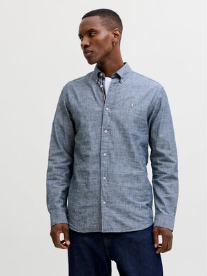 Koszula męska jesienna casualowa Jack & Jones ze sklepu: MODIVO w kategorii: Koszule męskie - zdjęcie WP-EBWP-BKLVO-LN0_0000305821225