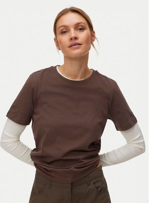 Bluzka damska casual Vero Moda ze sklepu: MODIVO w kategorii: Bluzki damskie - zdjęcie WP-EBWP-BKLVO-LN0_0000305821621