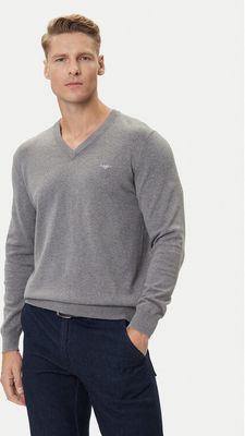 Sweter męski Gant ze sklepu: MODIVO w kategorii: Swetry męskie - zdjęcie WP-EBWP-BKLVO-LN0_0000305824875