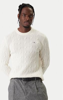 Gant - Sweter męski casual ze sklepu: MODIVO w kategorii: Swetry męskie - zdjęcie WP-EBWP-BKLVO-LN0_0000305824899