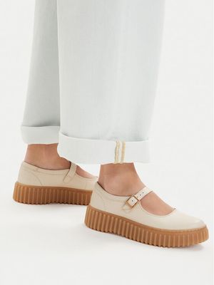 Półbuty damskie na jesień Clarks ze sklepu: MODIVO w kategorii: Półbuty damskie - zdjęcie WP-EBWP-BKLVO-LN0_0000305833631