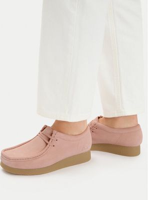 Półbuty damskie na jesień Clarks ze sklepu: MODIVO w kategorii: Półbuty damskie - zdjęcie WP-EBWP-BKLVO-LN0_0000305833761