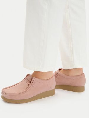 Półbuty damskie na jesień Clarks ze sklepu: MODIVO w kategorii: Półbuty damskie - zdjęcie WP-EBWP-BKLVO-LN0_0000305833761