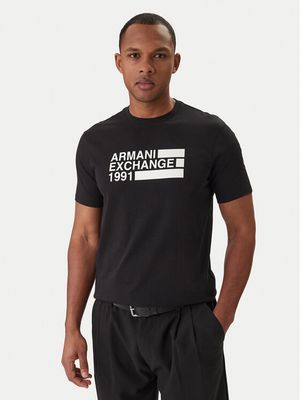 Armani Exchange - T-shirt męski młodzieżowy ze sklepu: MODIVO w kategorii: T-shirty męskie - zdjęcie WP-EBWP-BKLVO-LN0_0000305836250