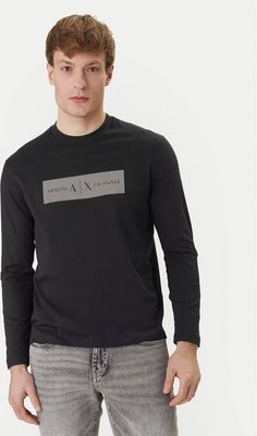 T-shirt męski jesienny Armani Exchange ze sklepu: MODIVO w kategorii: T-shirty męskie - zdjęcie WP-EBWP-BKLVO-LN0_0000305836267