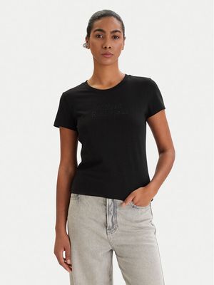 Bluzka damska casualowa na wiosnę Armani Exchange ze sklepu: MODIVO w kategorii: Bluzki damskie - zdjęcie WP-EBWP-BKLVO-LN0_0000305836847