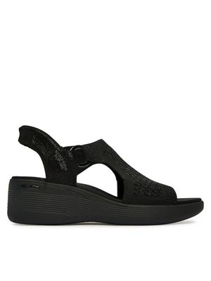 Sandały damskie na lato Skechers ze sklepu: MODIVO w kategorii: Sandały damskie - zdjęcie WP-EBWP-BKLVO-LN0_0000305837103