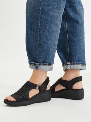 Sandały damskie na lato Skechers ze sklepu: MODIVO w kategorii: Sandały damskie - zdjęcie WP-EBWP-BKLVO-LN0_0000305837103