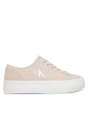 Buty sportowe damskie wiosenne Calvin Klein Jeans ze sklepu: MODIVO w kategorii: Buty sportowe damskie - zdjęcie WP-EBWP-BKLVO-LN0_0000305846273