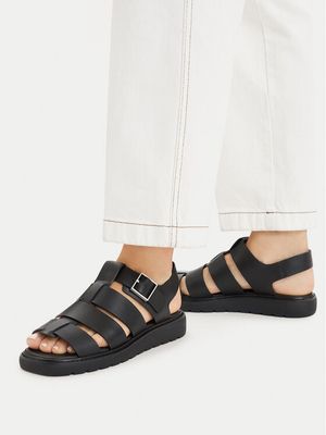 Sandały damskie letnie Calvin Klein ze sklepu: MODIVO w kategorii: Sandały damskie - zdjęcie WP-EBWP-BKLVO-LN0_0000305846891