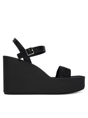 Sandały damskie na lato Calvin Klein ze sklepu: MODIVO w kategorii: Sandały damskie - zdjęcie WP-EBWP-BKLVO-LN0_0000305847072