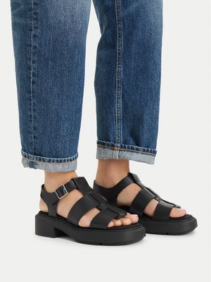 Sandały damskie na lato Calvin Klein ze sklepu: MODIVO w kategorii: Sandały damskie - zdjęcie WP-EBWP-BKLVO-LN0_0000305847119