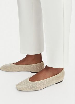 Calvin Klein - Balerinki na wiosnę ze sklepu: MODIVO w kategorii: Balerinki - zdjęcie WP-EBWP-BKLVO-LN0_0000305847225