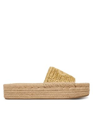 Espadryle damskie casual na platformie Calvin Klein ze sklepu: MODIVO w kategorii: Espadryle damskie