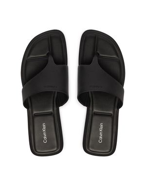 Klapki damskie na lato Calvin Klein ze sklepu: MODIVO w kategorii: Klapki damskie - zdjęcie WP-EBWP-BKLVO-LN0_0000305847331