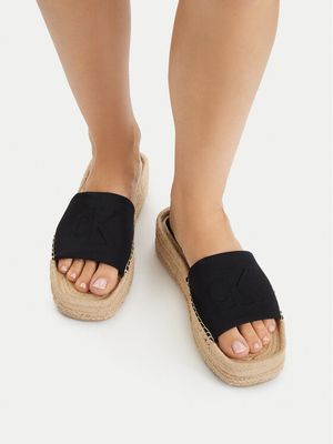 Espadryle damskie na lato Calvin Klein ze sklepu: MODIVO w kategorii: Espadryle damskie - zdjęcie WP-EBWP-BKLVO-LN0_0000305848666