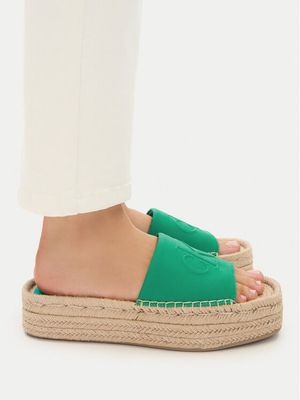 Espadryle damskie letnie Calvin Klein ze sklepu: MODIVO w kategorii: Espadryle damskie - zdjęcie WP-EBWP-BKLVO-LN0_0000305848703
