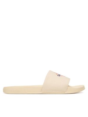 Klapki damskie na lato Calvin Klein ze sklepu: MODIVO w kategorii: Klapki damskie - zdjęcie WP-EBWP-BKLVO-LN0_0000305848796