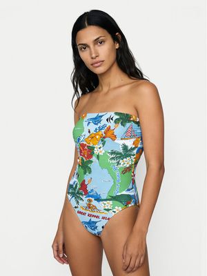 Seafolly - Strój kąpielowy w stylu młodzieżowym ze sklepu: MODIVO w kategorii: Stroje kąpielowe - zdjęcie WP-EBWP-BKLVO-LN0_0000305853790