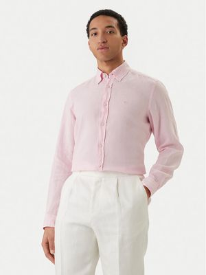 Koszula męska wiosenna z kołnierzykiem button down BOSS ze sklepu: MODIVO w kategorii: Koszule męskie - zdjęcie WP-EBWP-BKLVO-LN0_0000305858443