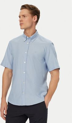 BOSS - Koszula męska z kołnierzykiem button down ze sklepu: MODIVO w kategorii: Koszule męskie - zdjęcie WP-EBWP-BKLVO-LN0_0000305858863