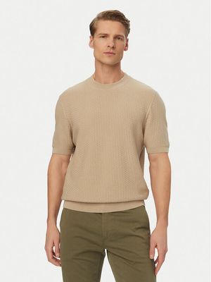 BOSS - Sweter męski na wiosnę ze sklepu: MODIVO w kategorii: Swetry męskie - zdjęcie WP-EBWP-BKLVO-LN0_0000305858870