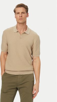 T-shirt męski casual BOSS ze sklepu: MODIVO w kategorii: T-shirty męskie - zdjęcie WP-EBWP-BKLVO-LN0_0000305859136