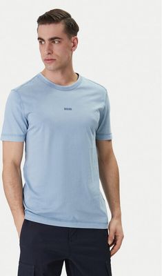 BOSS - T-shirt męski casual ze sklepu: MODIVO w kategorii: T-shirty męskie - zdjęcie WP-EBWP-BKLVO-LN0_0000305859341