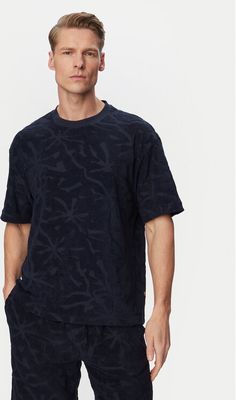 T-shirt męski wiosenny casualowy BOSS ze sklepu: MODIVO w kategorii: T-shirty męskie - zdjęcie WP-EBWP-BKLVO-LN0_0000305859761