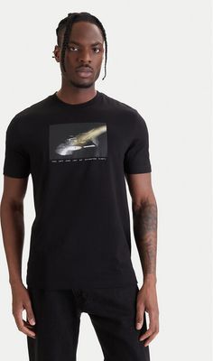 T-shirt męski młodzieżowy BOSS ze sklepu: MODIVO w kategorii: T-shirty męskie - zdjęcie WP-EBWP-BKLVO-LN0_0000305860163