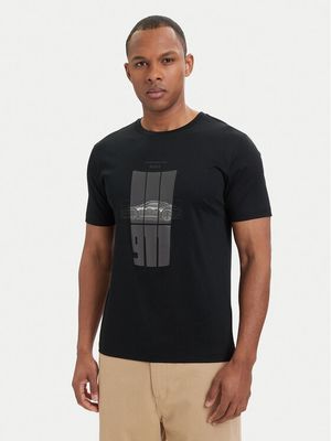T-shirt męski wiosenny młodzieżowy BOSS ze sklepu: MODIVO w kategorii: T-shirty męskie - zdjęcie WP-EBWP-BKLVO-LN0_0000305861894