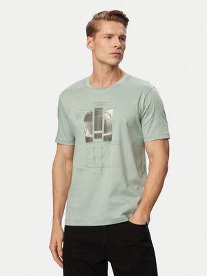 T-shirt męski BOSS ze sklepu: MODIVO w kategorii: T-shirty męskie - zdjęcie WP-EBWP-BKLVO-LN0_0000305861924