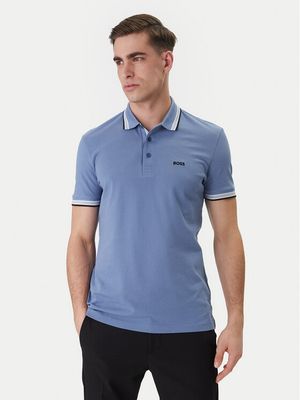 T-shirt męski casual na wiosnę BOSS ze sklepu: MODIVO w kategorii: T-shirty męskie - zdjęcie WP-EBWP-BKLVO-LN0_0000305862129