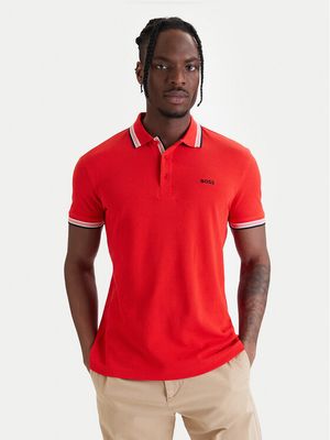 T-shirt męski casualowy BOSS ze sklepu: MODIVO w kategorii: T-shirty męskie - zdjęcie WP-EBWP-BKLVO-LN0_0000305862136