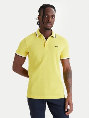 T-shirt męski casual na wiosnę BOSS ze sklepu: MODIVO w kategorii: T-shirty męskie - zdjęcie WP-EBWP-BKLVO-LN0_0000305862143