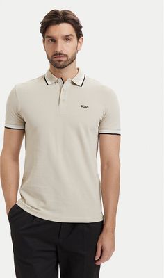 T-shirt męski BOSS ze sklepu: MODIVO w kategorii: T-shirty męskie - zdjęcie WP-EBWP-BKLVO-LN0_0000305862150