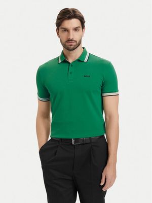 T-shirt męski casualowy BOSS ze sklepu: MODIVO w kategorii: T-shirty męskie - zdjęcie WP-EBWP-BKLVO-LN0_0000305862167